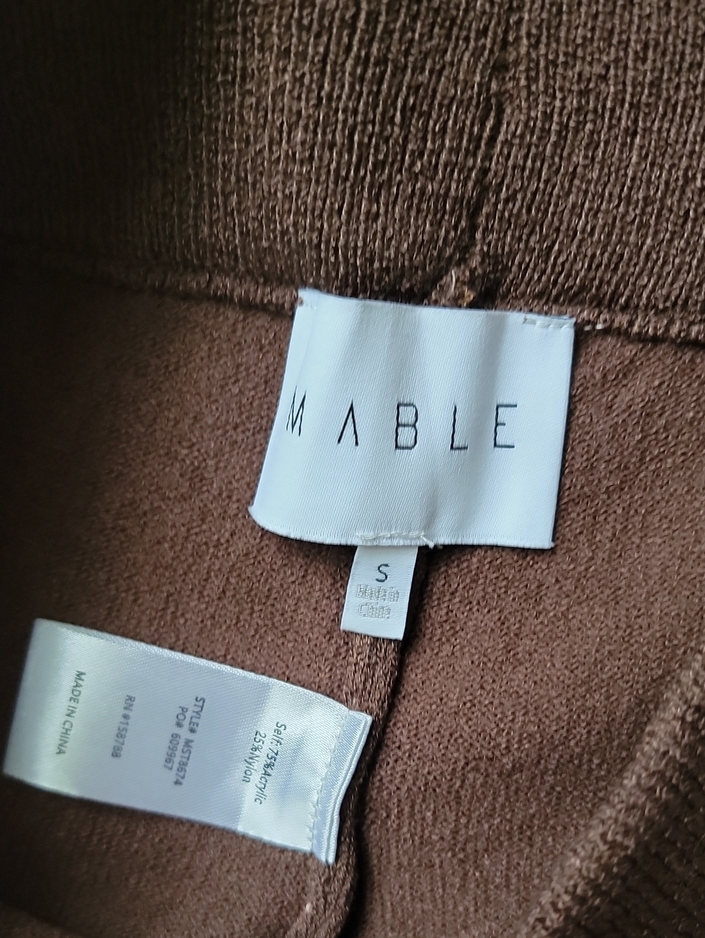 Brown Wide-Leg Jumpsuit - Picture 7 of 9